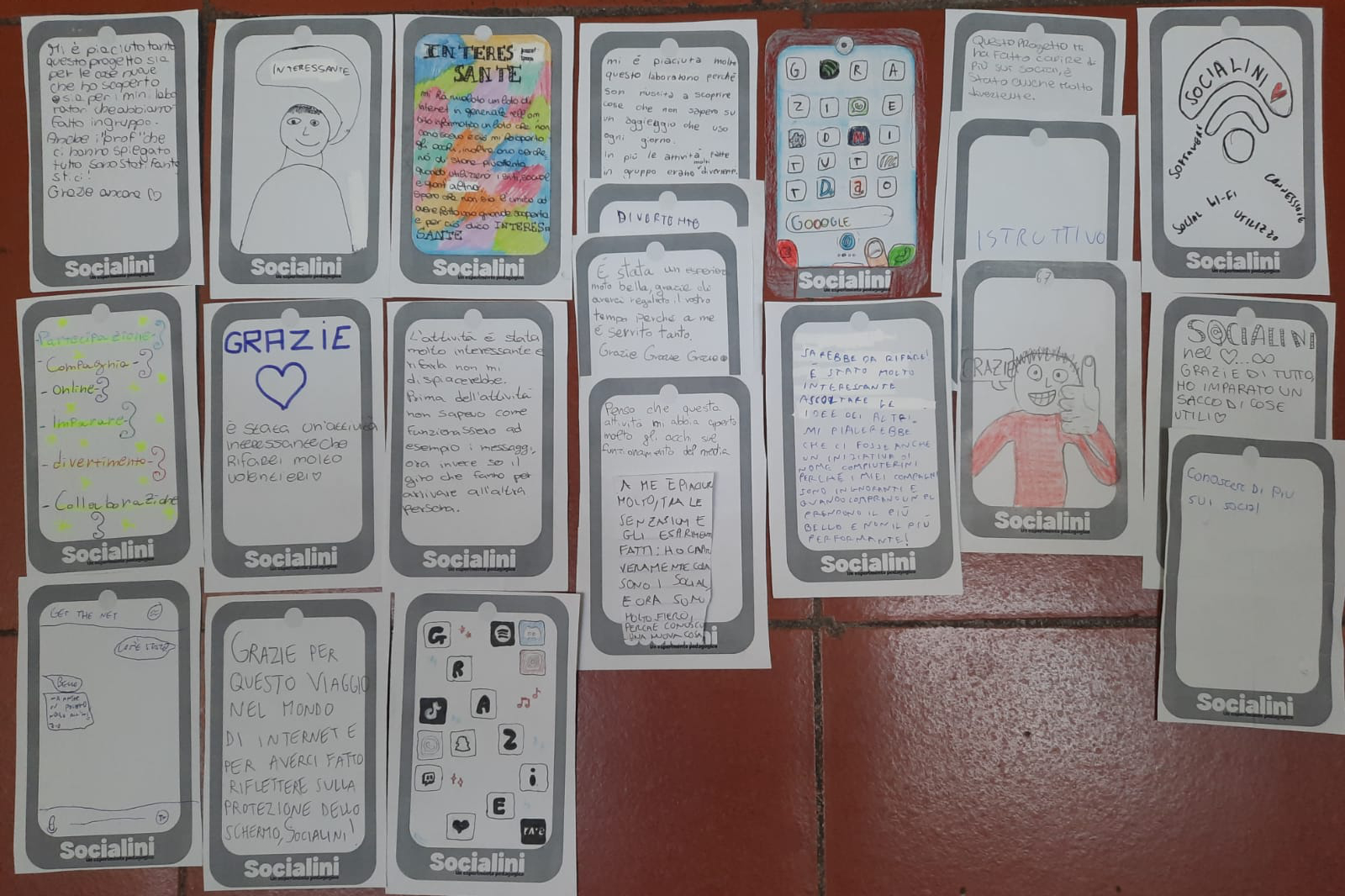 I feedback dei ragazzi!